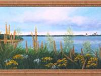 Pardid kevadel Tamula kohal(akrüül)55x105